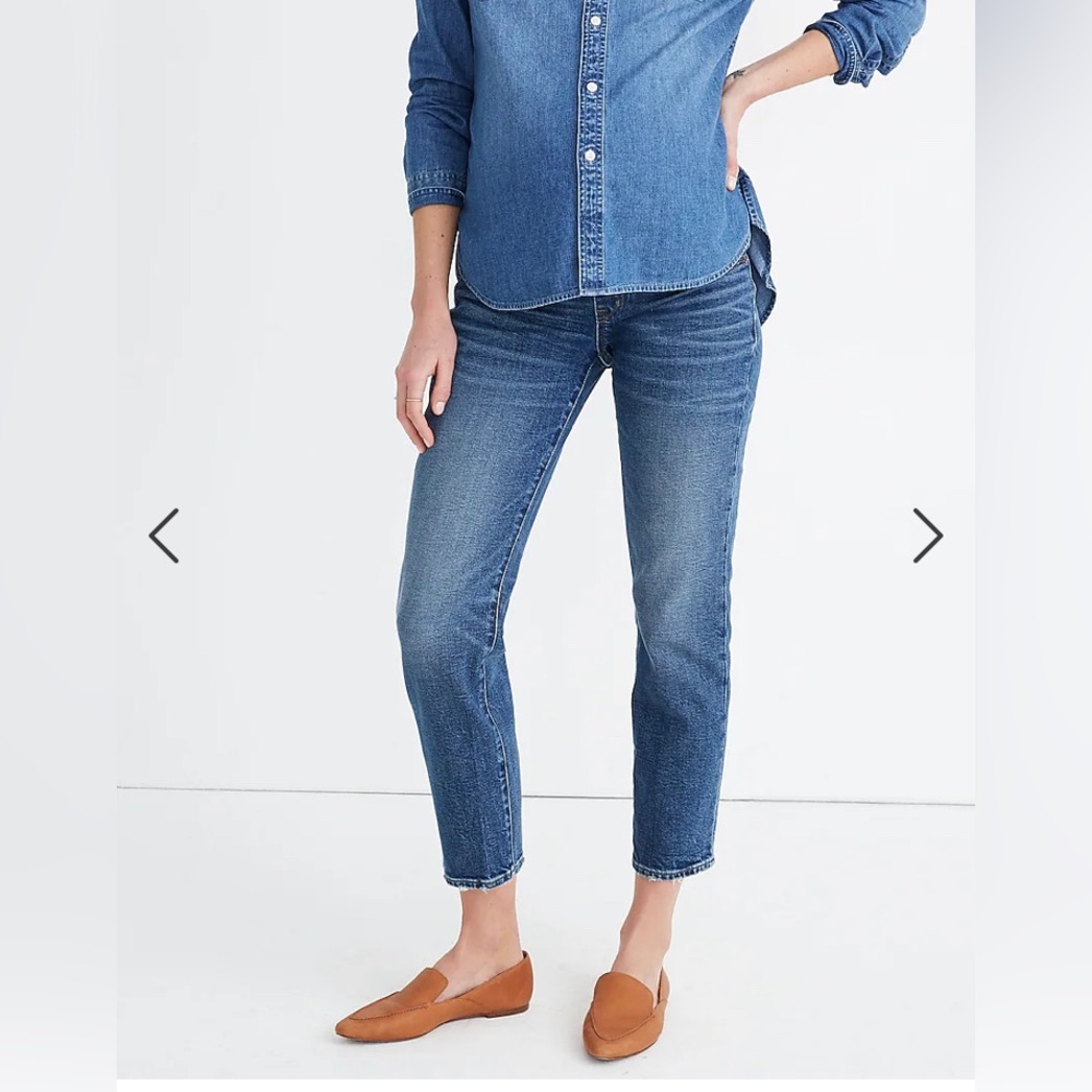 Madewell Maternity Classic Straight Jeans, 26